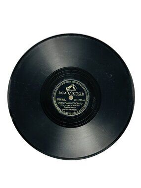 Freddy Martin Grieg Piano Concerto 10 Inch Shellac 78 RPM RCA Victor 20-1755 VG+